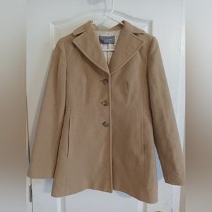 Ann Taylor PETITES XSP tan coat